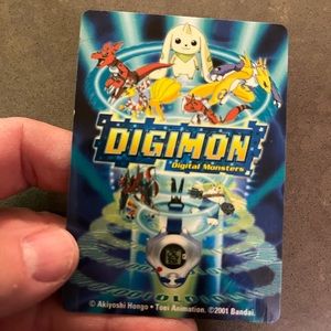 Rare Digimon Movie Card